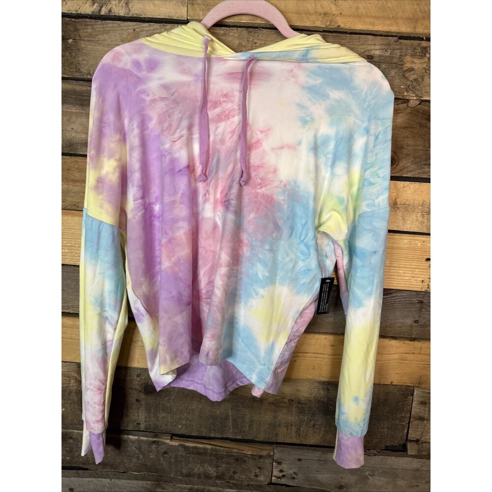 Girls Derek Heart Tie Dye Hoodie, Small
